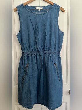 Speed control denim dress Large